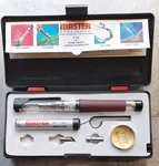 Vintage Master Appliance UT-20K Butane Cordless Soldering Iron Blow Torch. Fixed Price $30.00.