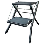 Folding Stool 2-STEPS Home Ladder Garden SGC-334HGY Azumaya F'kolme-usa New. Fixed Price $34.99.