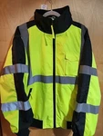 Utility Pro Men's Class High Visibility 3-SEASON Jacket With Teflon Fabric Xl. Fixed Price $60.00.
