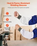 Flame Resistant Welding Sleeves, Heavy Duty Sheepskin & Fr Cotton Arm Protection. Fixed Price $56.77.