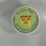 Diamond Tech Studio Pro 60/40 Solder 1 Lb Wire Spool Leaded 675A Glass. Fixed Price $21.99.
