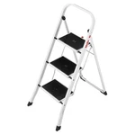 Hailo K20 3-STEP Folding Ladder With Sturdy Steel Frame Silver. Fixed Price $54.70.
