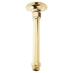Jones Stephens S01151 Polished Brass 6" Ceiling Mount Shower Arm. Fixed Price $27.00.