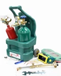 Hvac Brazing Welding Cutting Torch Kit W/oxygen Acetylene Tanks Regulator & Tote. Fixed Price $289.99.