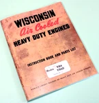 Wisconsin VH4D Engine Service Repair Instruction Operators Parts Manual Book. Fixed Price $14.97.