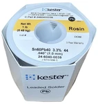 Kester 24-6040-0039 Rosin Cored 0.040"INCH (1.00MM), "yellow" Label. Fixed Price $70.85.