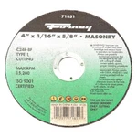 Lotof (10) Forney 71851 Type 4 In. X 1/16 5/8 Masonry Cut-off Wheel. Fixed Price $19.49.