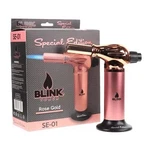 Blink Torch Special Edition Refillable Blue Flame Butane Lighter SE01 -rose Gold. Fixed Price $34.99.