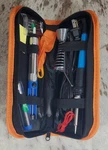 Anbes Soldering Iron Kit Electronics 60W Adjustable Temperature Welding Tool 5PC. Fixed Price $14.39.