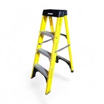 4 Ft Husky Type Ia Fiberglass Step Ladder 300LBS Extra Heavy Duty - Pro Grade. Fixed Price $85.00.
