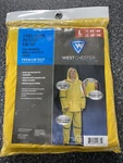 44336-L West Chester 3-PIECE Mens Large Yellow Rain Suit 42-44 Waist 36-38. Fixed Price $17.99.