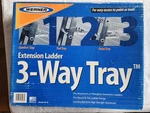 Werner Ac 18S 3-WAY Aluminum Tray Extension Ladder Standoff Comfort Step. Fixed Price $39.98.