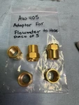 AW405 Adapter For Flowmeter And Hose Pk Of Western Fittings New Old Stock. Fixed Price $13.80.