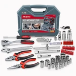 Hi-spec Tools 67PC Sae Auto Mechanics Hand Kit Set. Complete Car, Motorcycl. Fixed Price $59.78.