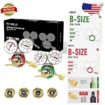 Pro Oxygen Acetylene Regulators T-handle V-style Welding Kit Dual Gauge. Fixed Price $118.79.
