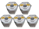 Kester 24-6040-0061-5PK Solder Wire, Rosin Core, Leaded, SN60PB40, 3.3%, 0.062'. Fixed Price $300.85.