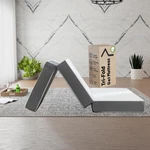 4-INCH Tri-folding Gel Memory Foam Mattress Portable, Washable, Ultra Soft. Fixed Price $100.99.