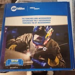 Miller Weldcraft W-250 Tig Torch Kit 12.5' Braided WP-20-12-R. Fixed Price $225.00.