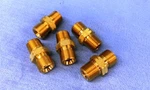 Western Enterprises Outlet Brass Bushing, C-33 **lot Of 5**. Fixed Price $21.00.