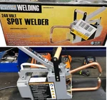 240V Portable Mini Spot Welder Welding Machine Air Coooled, Welds Stock 3/16". Fixed Price $198.95.