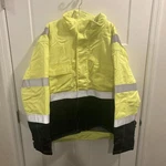 Fire Resistant Field Coat 4XL Jacket High Vis Ansi Class 3 Blazetex 91217Y. Fixed Price $119.98.