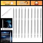 Types T12 Soldering Iron Tips Set - Copper, Easy Install & Remove (10PCS). Fixed Price $48.59.