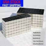 N45 N38 Super Strong Rare Earth Neodymium Magnet Blocks Squares Small Large Size. Fixed Price $39.32.