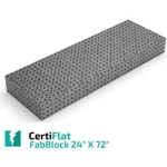 Certiflat FB2472 2'X6' Fabblock Modular Welding Table Top Kit. Heavy-duty. Dyi. Fixed Price $1662.98.