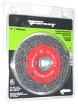 Forney 4 X 5/8-11 Crimped Wire Wheel Brush Coarse Angle Grinder 72788. Fixed Price $9.99.