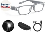 200% Magnifying Glasses With Light,usb Rechargeable Led Lighted Eyewe. Fixed Price $34.79.