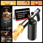 High-performance Propane Torch With One-touch Max Fire, Safety Lock, Bbq & Cooki. Fixed Price $92.69.