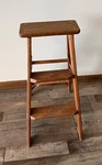 Vintage Wooden 2 Step Ladder Stool Primitive. Fixed Price $45.00.