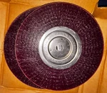 Two Weiler Encapsulated Crimped Wire 5/8 Arbor Hole 35135 Wheels. Fixed Price $146.16.