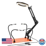 Vevor Magnetic Helping Hands Soldering Station, 4 Flexible Arms Third Tool. Fixed Price $68.95.