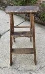 Vintage Wooden Step Ladder Stool Folding Plant Stand Rustic Photo Prop Farmhouse. Fixed Price $59.99.