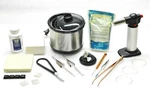 Set Jewelry Soldering Kit Torch Pickle Pot Tools Supplies Repair. Fixed Price $258.95.