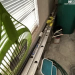 Werner Extension Ladder Aluminum Silver 32 Ft 300 Lbs Portable Used. Fixed Price $150.00.