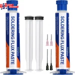 Flux Paste, 2 Sets No Clean For Electronics Desoldering,. Fixed Price $15.54.