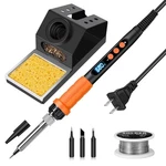 Soldering Kit, 100W High Power Iron, Fast Light Orange. Fixed Price $40.99.