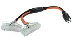 Mpi Tools L14-30R (6) 5-15R Outlets Pigtail Adapter Generator Splitter. Fixed Price $17.05.