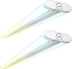 Sunco 4FT Led Light, Hardwired Garage Lights For Workshop, Wraparound, 8200. Fixed Price $101.83.
