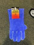 New Forney Leather Welding Gloves W/cotton Lining Size Large. Fixed Price $20.48.