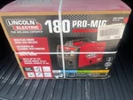 Lincoln Electric Pro-mig 230V 180AMP Mig/flux-cored Wire Feed Welder K2481-1. Fixed Price $1198.89.
