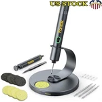 Wireless Soldering Iron Rapid Heating 12W 16W Temp Levels Sleep Mode 360 Stand. Fixed Price $104.10.