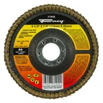 Forney Industries Curved Edge Flap Disc, 4-1/2 X 7/8 In, 80 Grit 71942. Fixed Price $24.45.