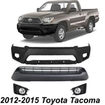 Front Bumper Cover Primed & Lower Grille Kit For 2012-2015 Toyota Tacoma. Fixed Price $222.55.