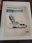 1973 Montgomery Ward Solidex Welding Torch Owner's Guide And Parts List. Fixed Price $10.90.