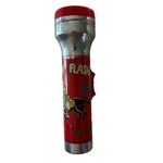 Vintage 1950'S Cowboy Western Flashlight Untested 6 Prop Toy Red. Fixed Price $16.00.