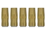 5-PK NS-5818B Nozzle Centerfire Slim 5/8" 1/8" Recess Brass For Bernard Mig Gun. Fixed Price $37.99.