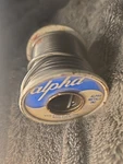 Vintage Alpha Metals Inc. 50 Sn Pb 0.93" Wire Thick Roll. Fixed Price $14.00.